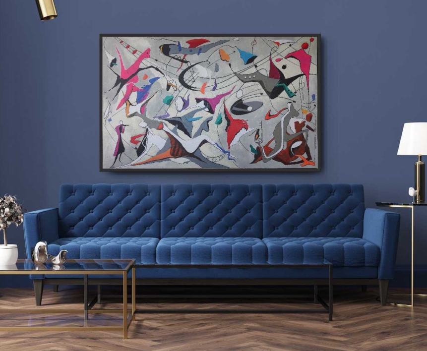 Mendelssohn Concerto E minor OP64 | Pintura de Valeriano Cortázar | Compra arte en Flecha.es