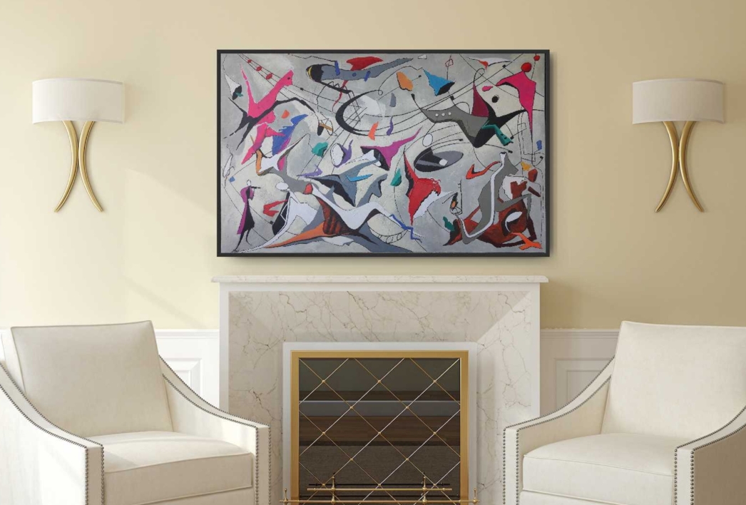 Mendelssohn Concerto E minor OP64 | Pintura de Valeriano Cortázar | Compra arte en Flecha.es