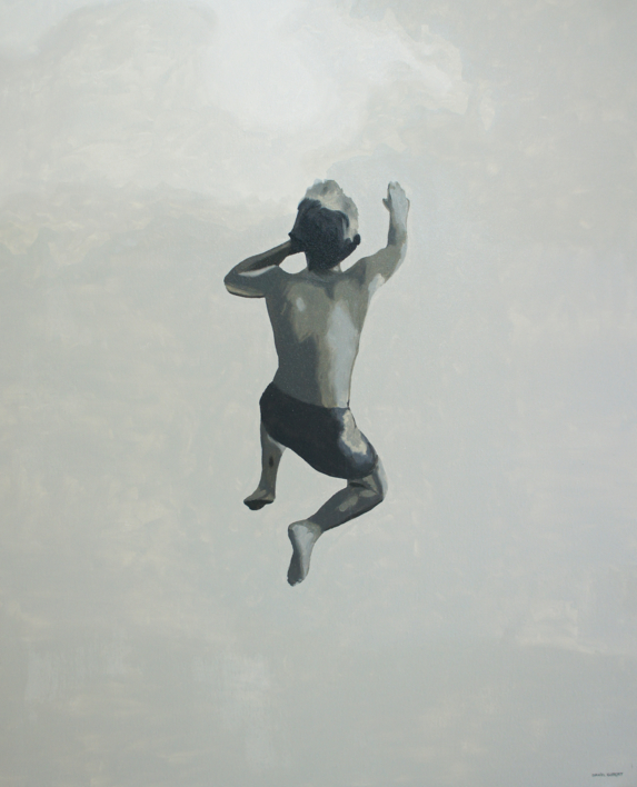 ¡Allá voy! |Pintura de Daniel Gibert | Compra arte en Flecha.es