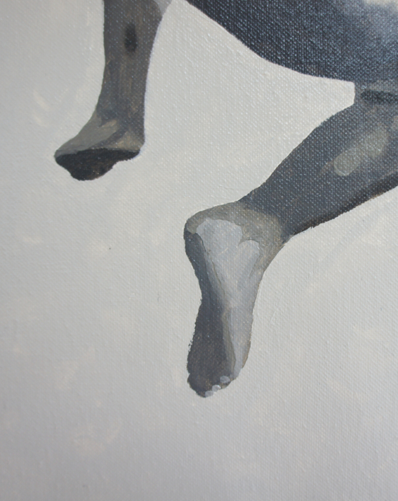 ¡Allá voy! | Pintura de Daniel Gibert | Compra arte en Flecha.es