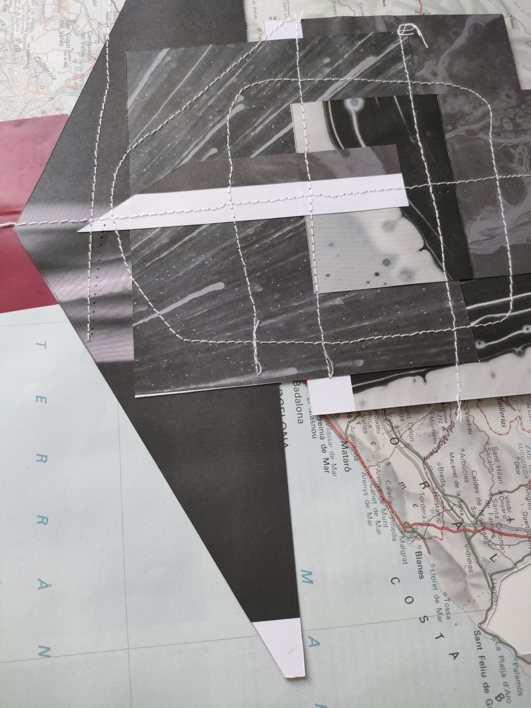 Territorio sin petroleo 1 | Collage de Fabiana Zapata | Compra arte en Flecha.es