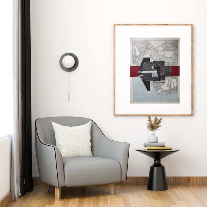 Territorio sin petroleo 1 | Collage de Fabiana Zapata | Compra arte en Flecha.es