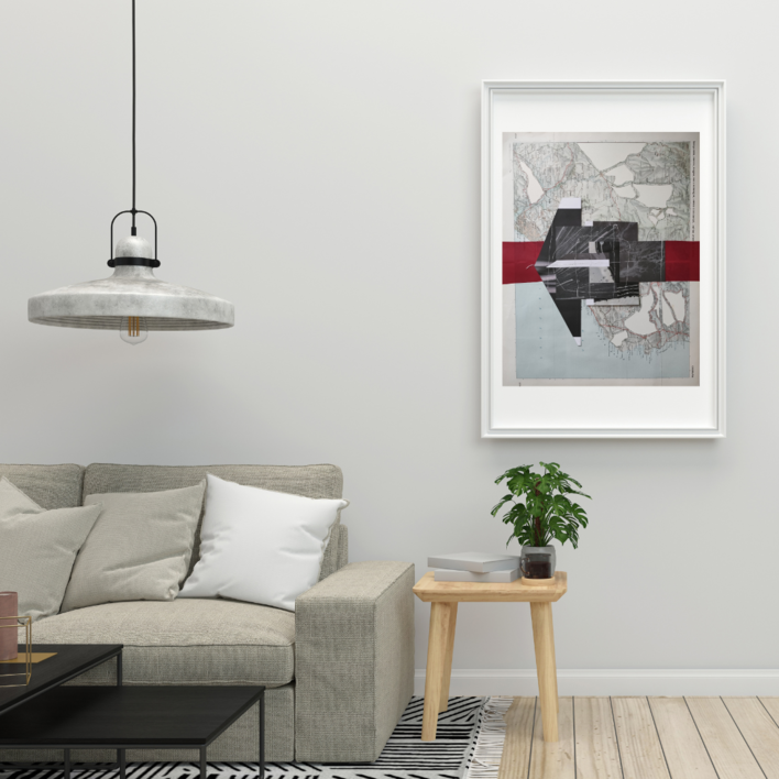 Territorio sin petroleo 1 | Collage de Fabiana Zapata | Compra arte en Flecha.es