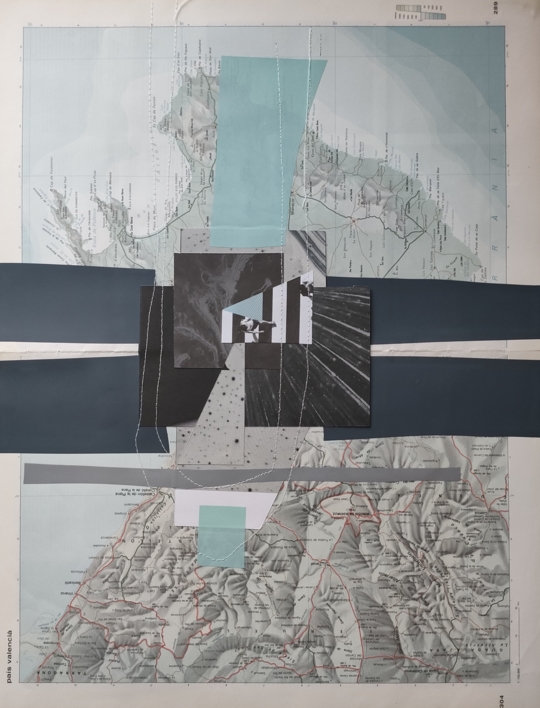 Territorio sin petrole 6 |Collage de Fabiana Zapata | Compra arte en Flecha.es