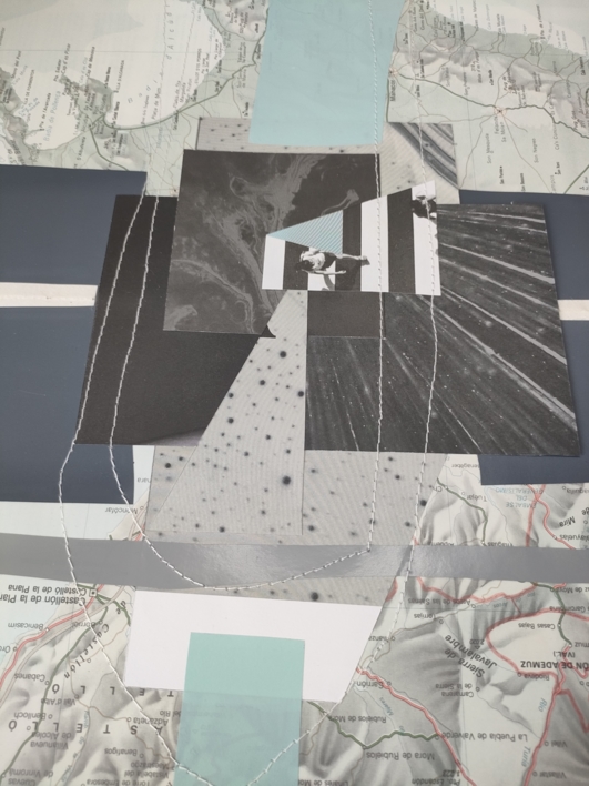 Territorio sin petrole 6 | Collage de Fabiana Zapata | Compra arte en Flecha.es