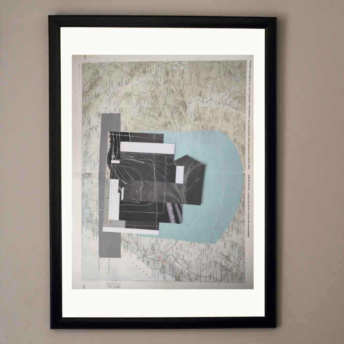 Territorios sin petroleo 5 | Collage de Fabiana Zapata | Compra arte en Flecha.es