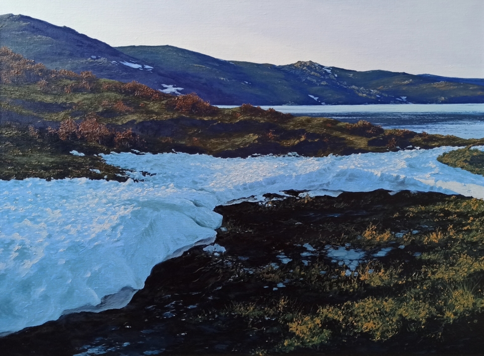 Inhóspitos III |Pintura de Tomás Guzmán | Compra arte en Flecha.es