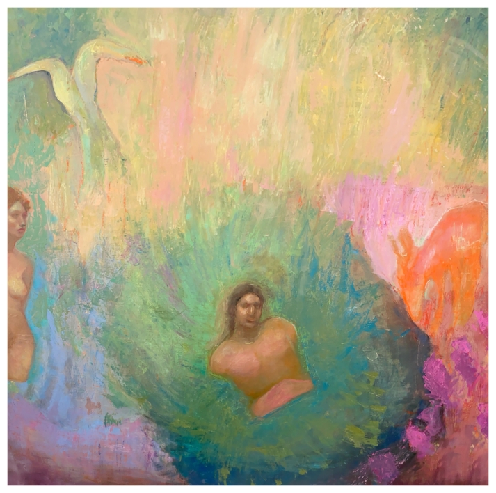 Paradis retrouvé |Pintura de Lüve | Compra arte en Flecha.es