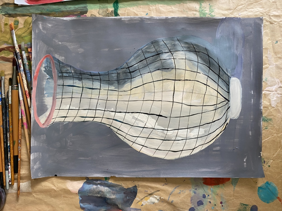 Male vase | Dibujo de Lisa | Compra arte en Flecha.es