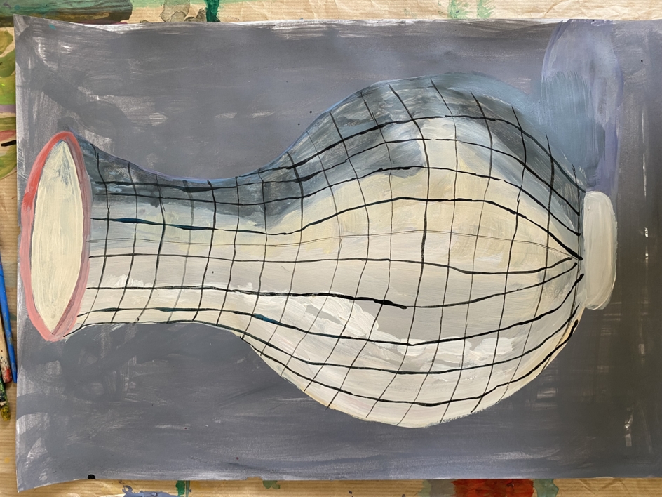 Male vase | Dibujo de Lisa | Compra arte en Flecha.es