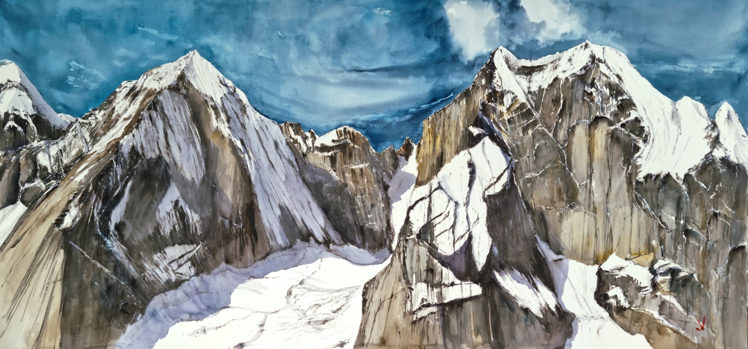 Denali |Pintura de Jacques Villares | Compra arte en Flecha.es