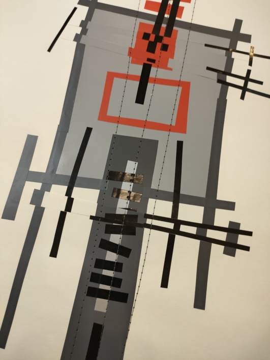 Laguna gris | Collage de Fabiana Zapata | Compra arte en Flecha.es