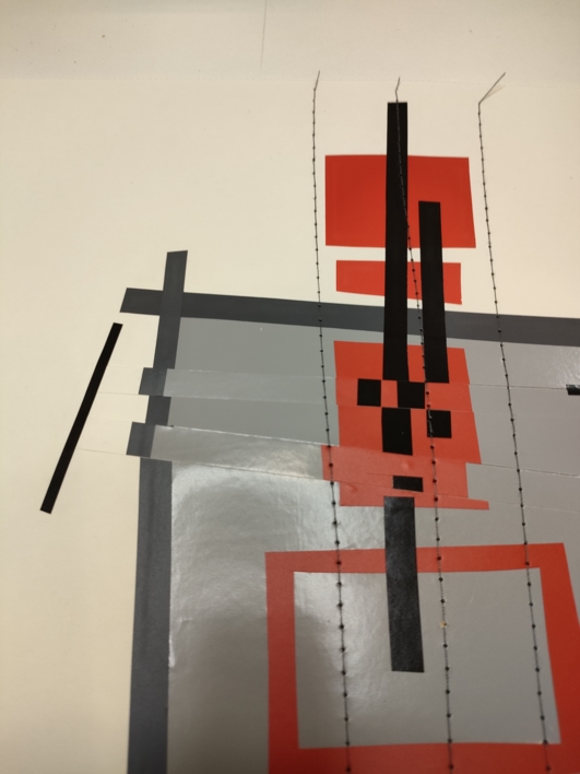 Laguna gris | Collage de Fabiana Zapata | Compra arte en Flecha.es