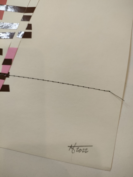 Totem rosado | Collage de Fabiana Zapata | Compra arte en Flecha.es