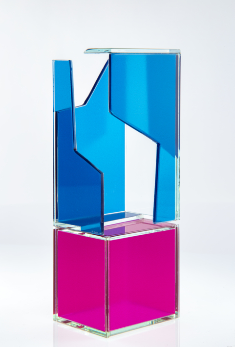 Desplegando el cubo 11. Perfume | Escultura de Mario Valdés | Compra arte en Flecha.es