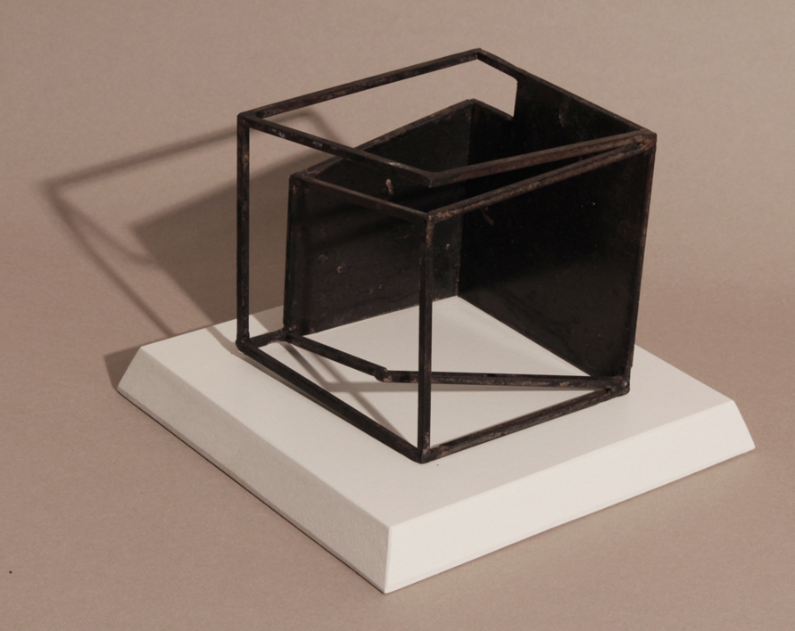 Cubo 5 Corte |Escultura de erik Kirksaether | Compra arte en Flecha.es