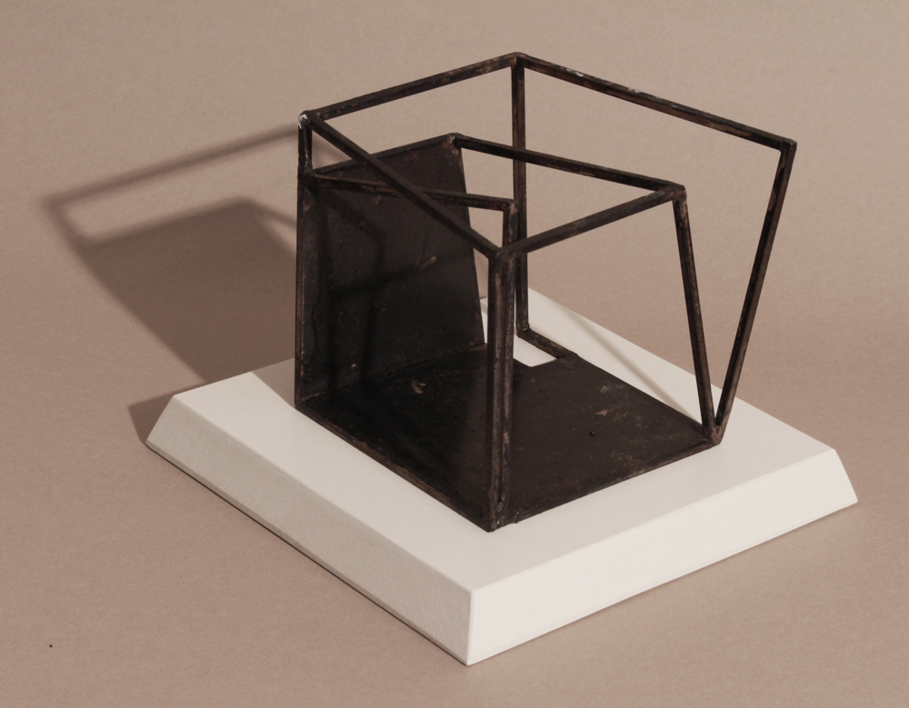 Cubo 5 Corte | Escultura de erik Kirksaether | Compra arte en Flecha.es