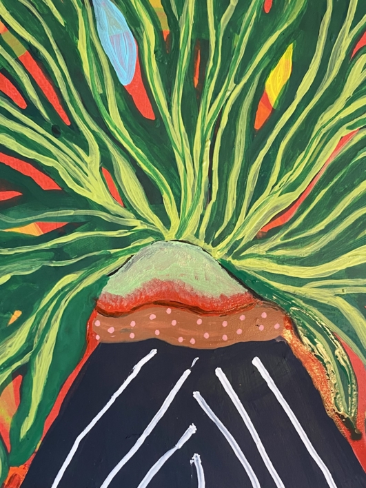 Green wild life | Pintura de Lisa | Compra arte en Flecha.es
