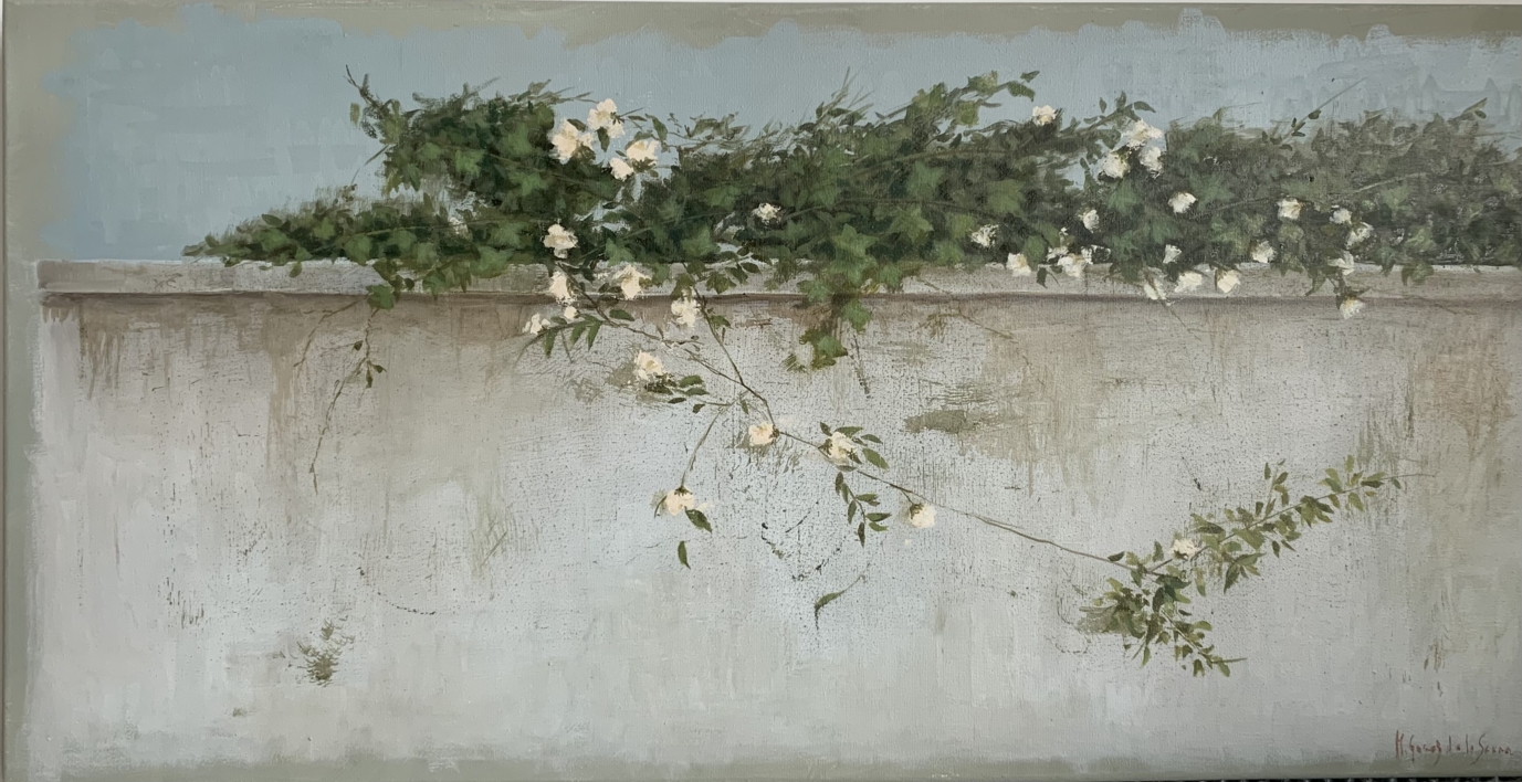 ROSAL BLANCO |Pintura de marta gomez de la serna | Compra arte en Flecha.es