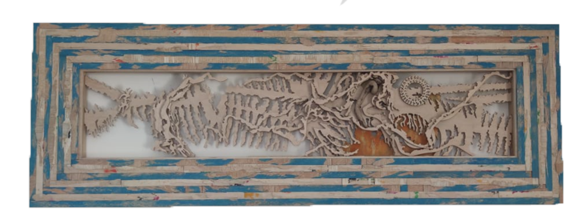 Rizoma XX |Escultura de pared de Nacho  Angulo | Compra arte en Flecha.es