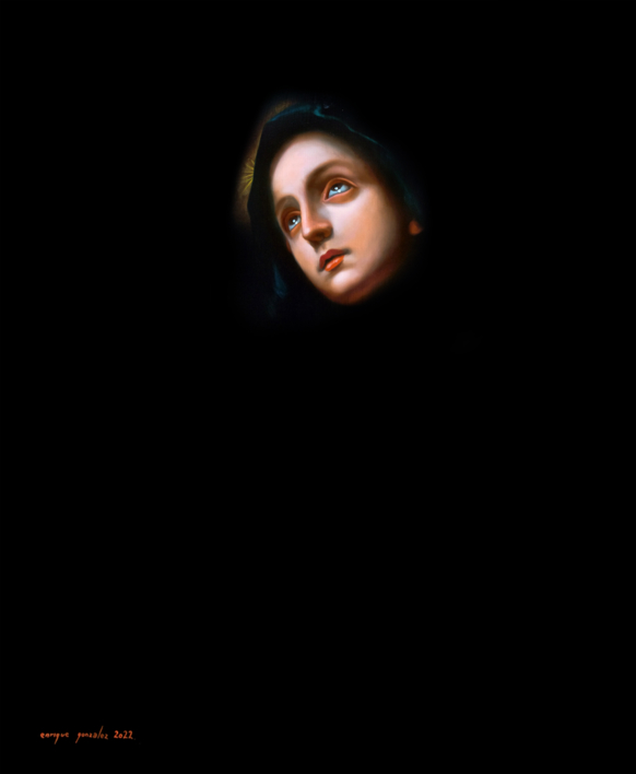 Madonna | Pintura de Enrique González | Compra arte en Flecha.es