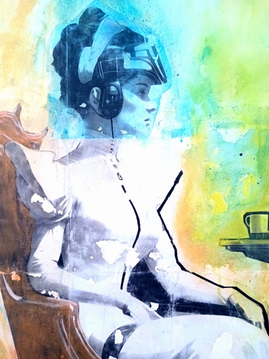 Melodía Anacrónica | Pintura de Arderico | Compra arte en Flecha.es