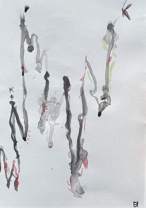 VIDA DURA |Dibujo de DIEGO HALL | Compra arte en Flecha.es