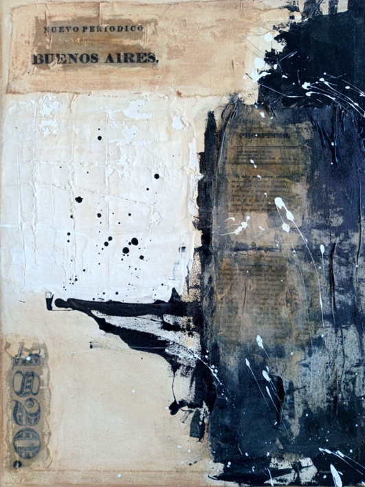 Diario de Buenos Aires |Collage de Arderico | Compra arte en Flecha.es