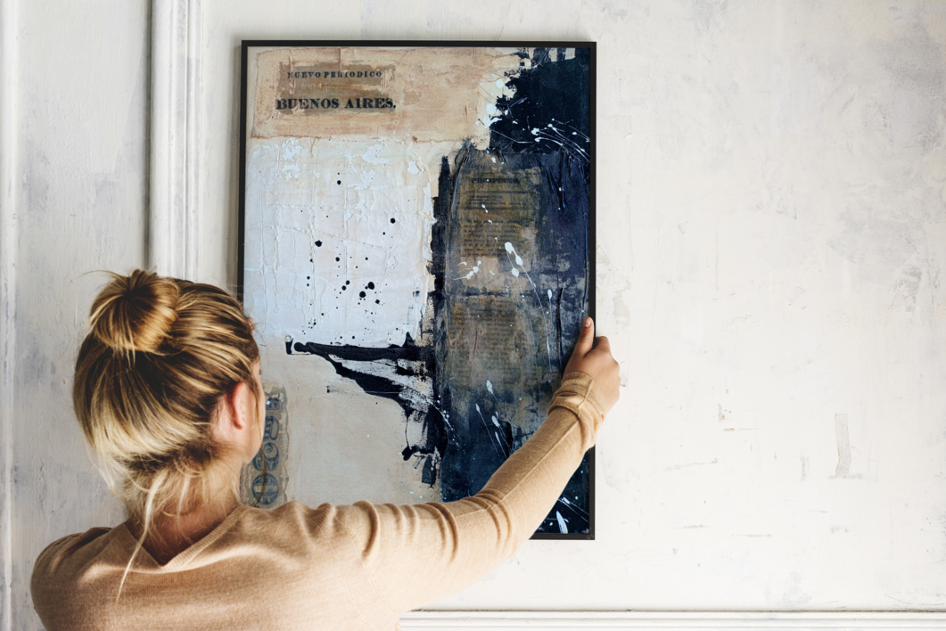 Diario de Buenos Aires | Collage de Arderico | Compra arte en Flecha.es