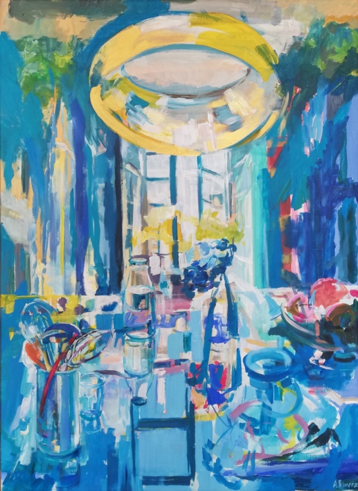 Reina |Pintura de Angeli Rivera | Compra arte en Flecha.es