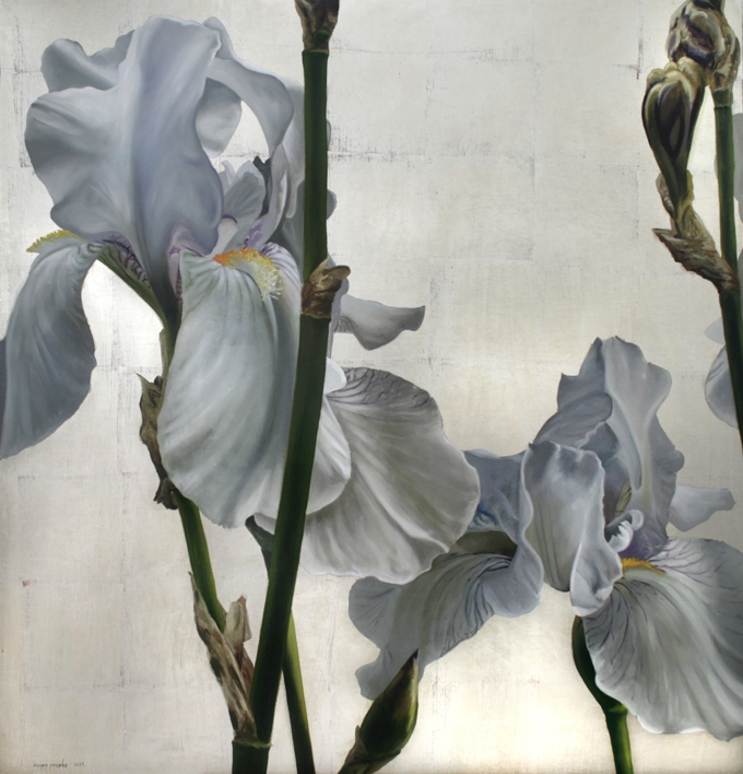 LIRIOS BLANCOS | Escultura de Enrique González | Compra arte en Flecha.es