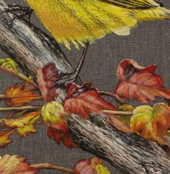 El Canario Amarillo. | Pintura de Anastasia Woron | Compra arte en Flecha.es