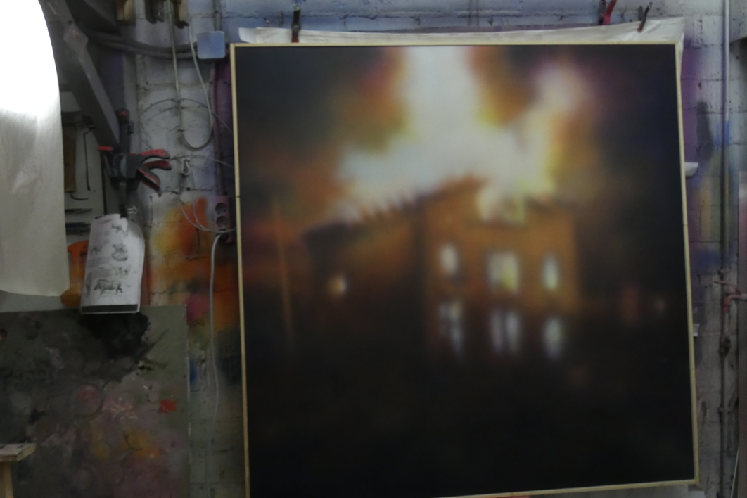 metròpolis nº  63 | Pintura de saiz manrique | Compra arte en Flecha.es