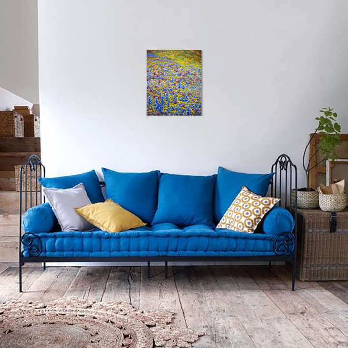 El Campo de Flores Silvestres . | Pintura de Anastasia Woron | Compra arte en Flecha.es