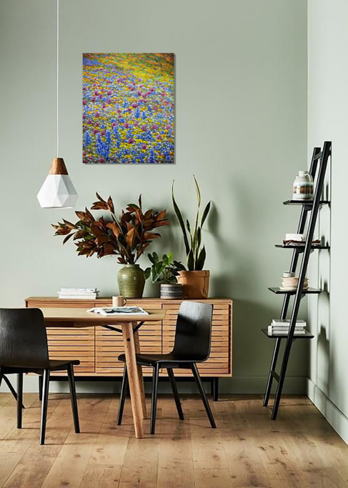 El Campo de Flores Silvestres . | Pintura de Anastasia Woron | Compra arte en Flecha.es