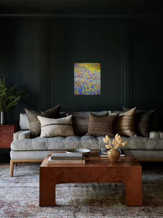 El Campo de Flores Silvestres . | Pintura de Anastasia Woron | Compra arte en Flecha.es