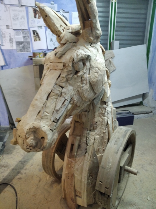 Troya nº 5 | Escultura de saiz manrique | Compra arte en Flecha.es