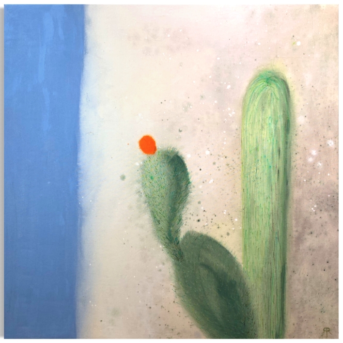 "Puerta azul nº2" |Dibujo de Rocio Ramos Marsal | Compra arte en Flecha.es