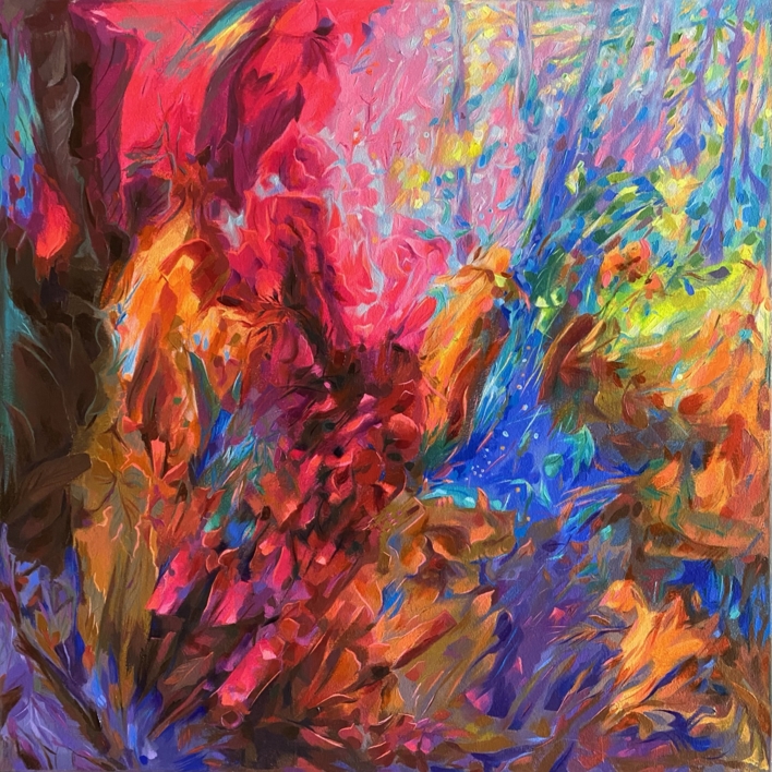 Bold paradise |Pintura de Dowa Hattem | Compra arte en Flecha.es