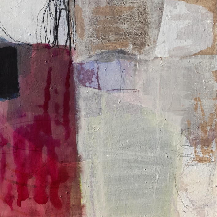 Jardin de rocas |Pintura de Béa K. Sartorius | Compra arte en Flecha.es