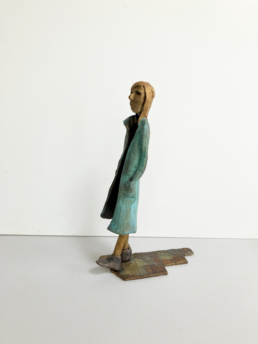 Solo sabe que se va | Escultura de Ana Valenciano | Compra arte en Flecha.es