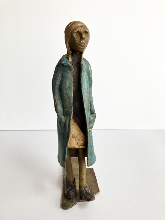 Solo sabe que se va | Escultura de Ana Valenciano | Compra arte en Flecha.es