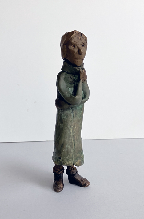 Me parece que he cogido frío en la garganta |Escultura de Ana Valenciano | Compra arte en Flecha.es
