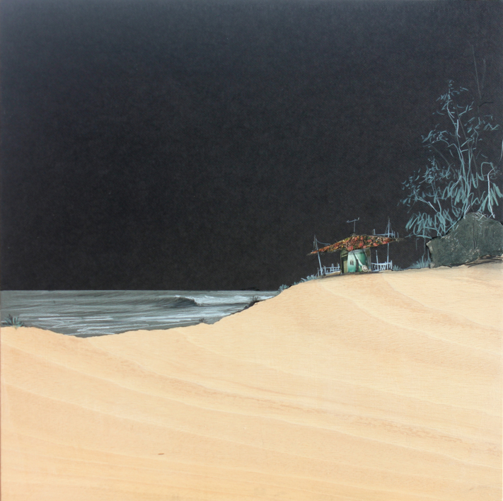Noche cerrada |Collage de Eduardo Query | Compra arte en Flecha.es