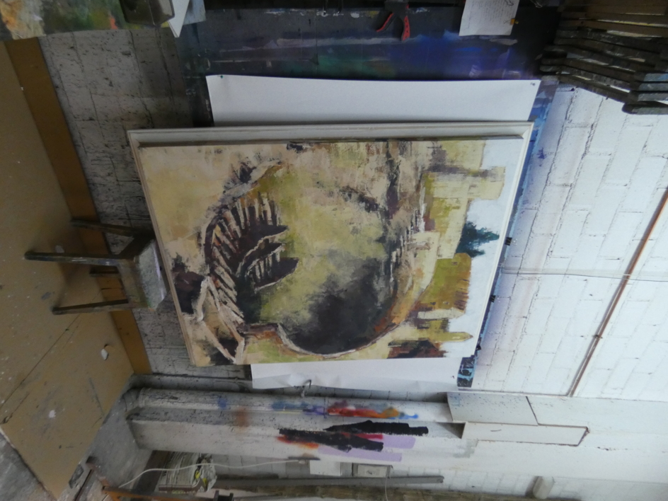 Las piedras de Babel nº 12 | Pintura de saiz manrique | Compra arte en Flecha.es