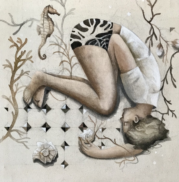 Inmersión I |Collage de Menchu Uroz | Compra arte en Flecha.es