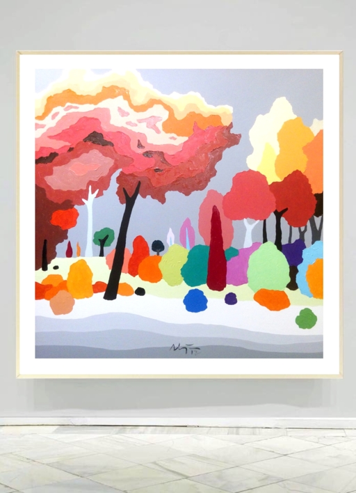 Naturaleza es ley | Pintura de ALEJOS | Compra arte en Flecha.es