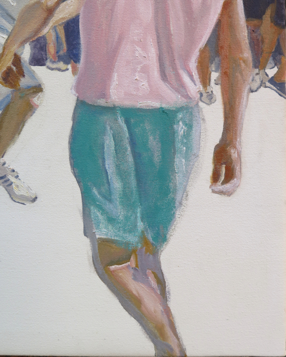 Bous al carrer (díptico) | Pintura de JESÚS MANUEL MORENO | Compra arte en Flecha.es