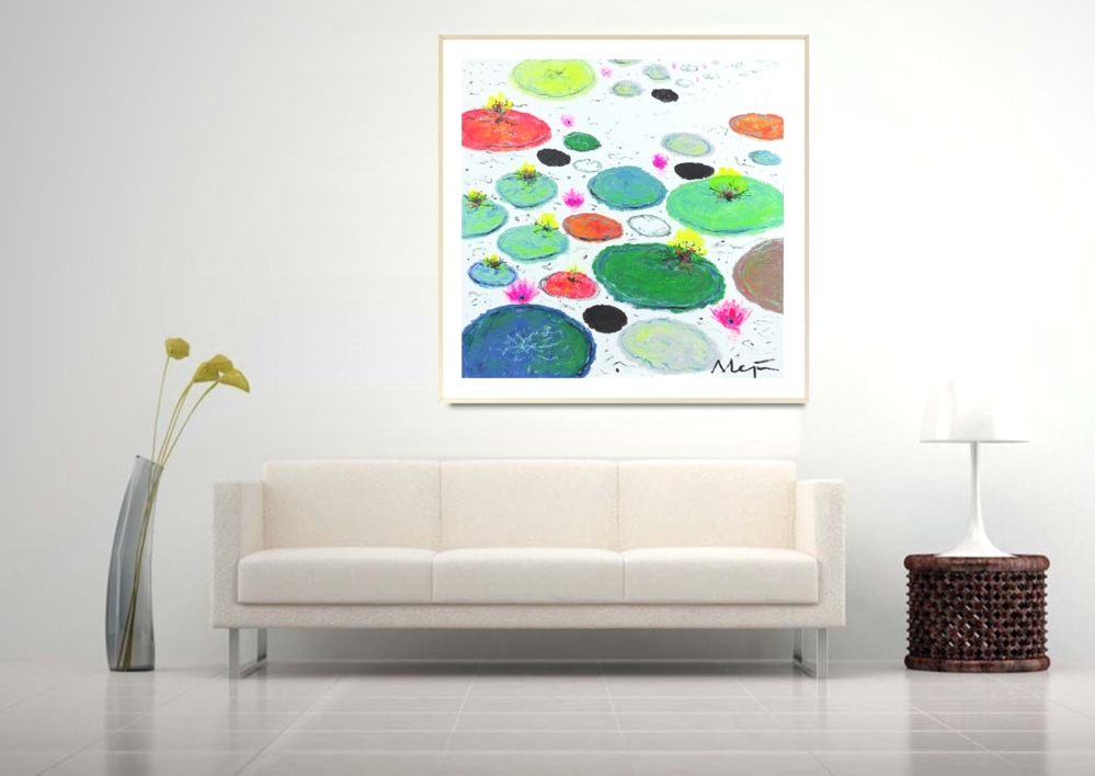 Homenaje a Monet | Pintura de ALEJOS | Compra arte en Flecha.es