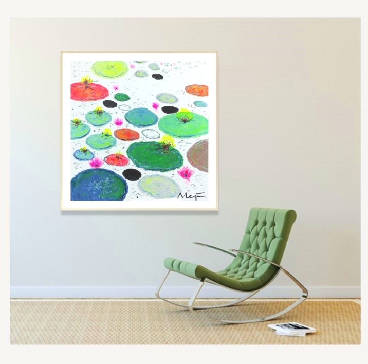 Homenaje a Monet | Pintura de ALEJOS | Compra arte en Flecha.es